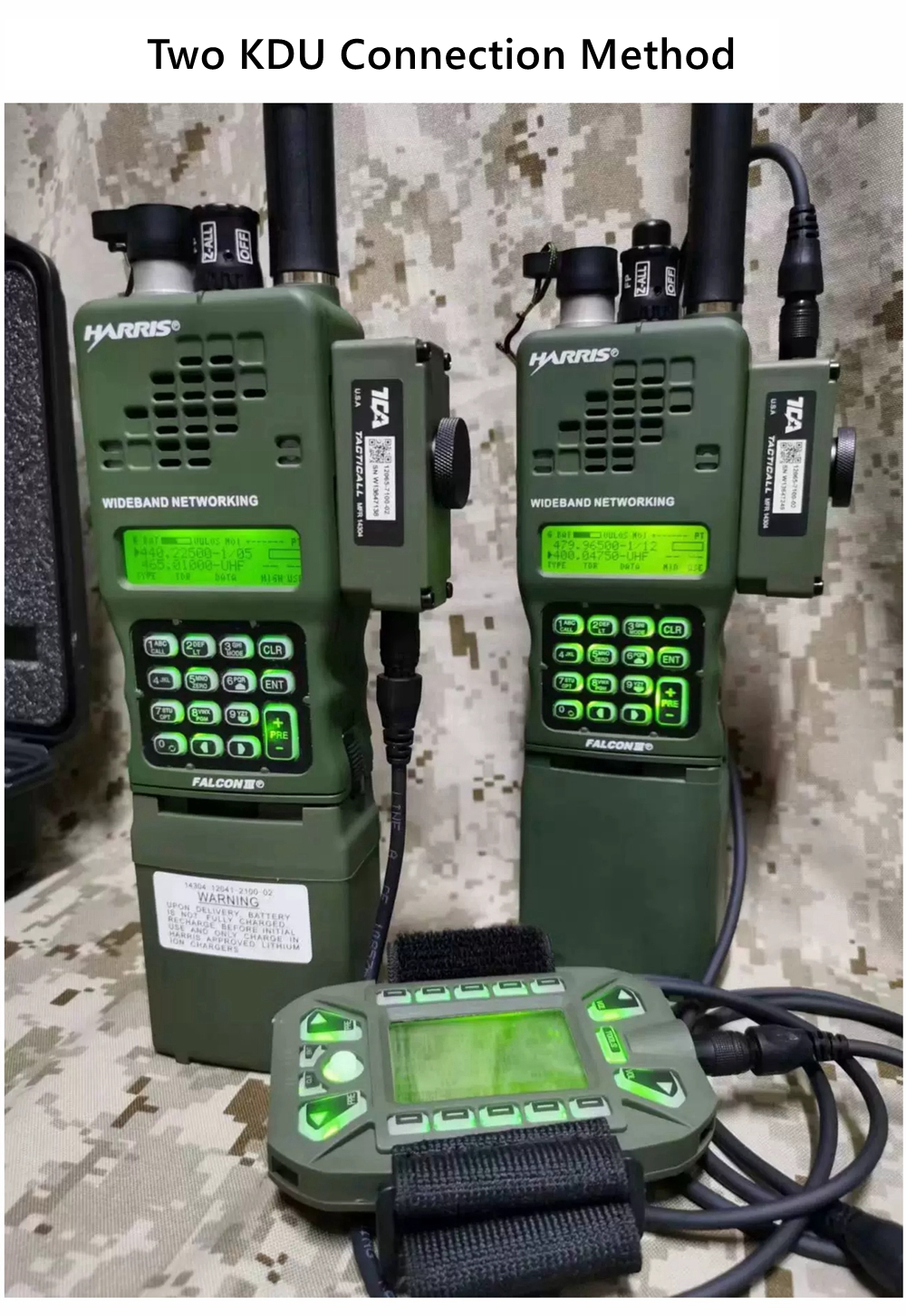 Kit Radio TCA PRC-152A Standard + Casque Comtac-III C3 + U94/PTT - Neuf