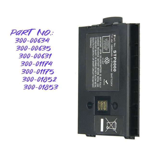 7.4 1880mAh Sepura STP8000 Replacement Battery for Sepura STP8000 STP8020 STP8030 STP8035 STP8038 STP8040 STP9000 Two Way Radios - Image 2