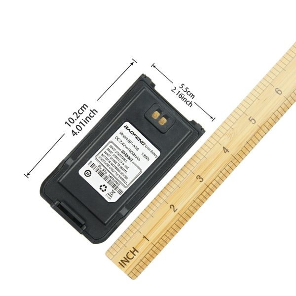 7.4V 1800mAh Li-ION Replacement Battery Pack for Baofeng A58 Walkie Talkie BL-970 Spare battery - Image 4