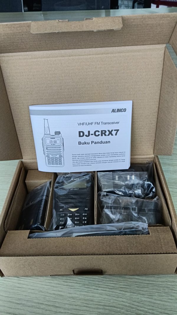 HT Alinco DJ-CRX7 VHF UHF Dual Band  FM Transceiver Free Shipping - Image 4