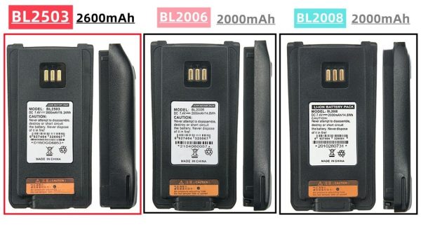 Rapid Battery Charger 2600mAh Spare Battery for HYT HYTERA Portable Two way Radios - Image 4