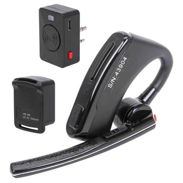 Finger PTT Bluetooth Headset for Motorola EP450 GP88 CP88 PR-400 PMR-446 etc Two way Radio