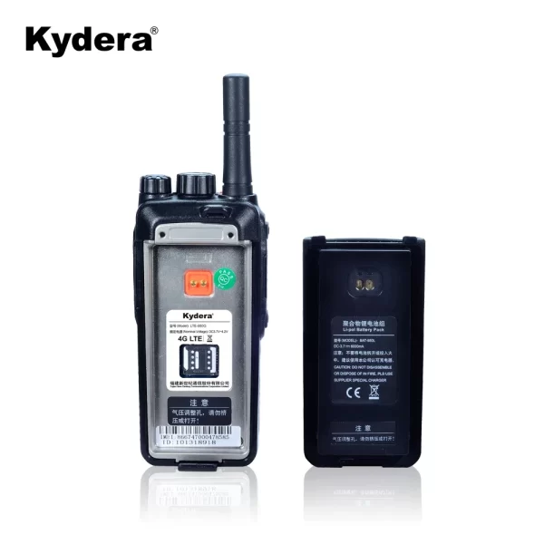 Kydera LTE-880G 6000mAh 4G ptt android sim card walkie talkie - Image 2