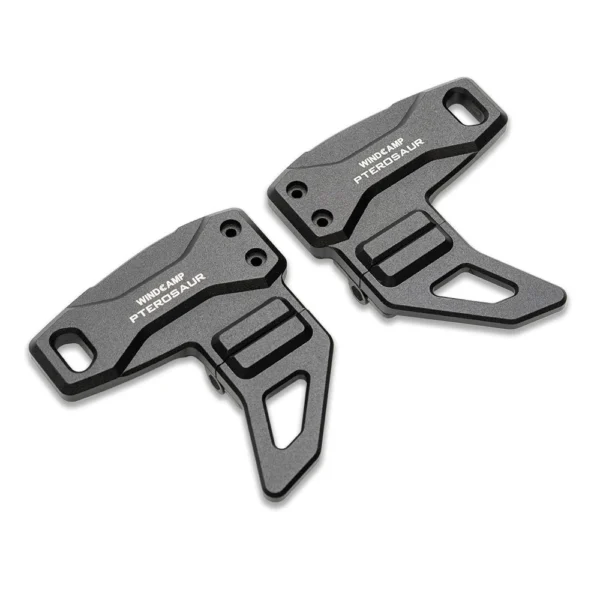 for YAESU FT-818ND 817ND FT-817 FT-818 HF Ham Radio Foot bracket Pterosaurs Stand Aluminum Alloy