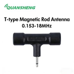 Quansheng T-Type Magnetic Bar Antenna for TK11, TK11-5, TK-11(8) Two-Way Radios – Enhanced AM/MW Reception