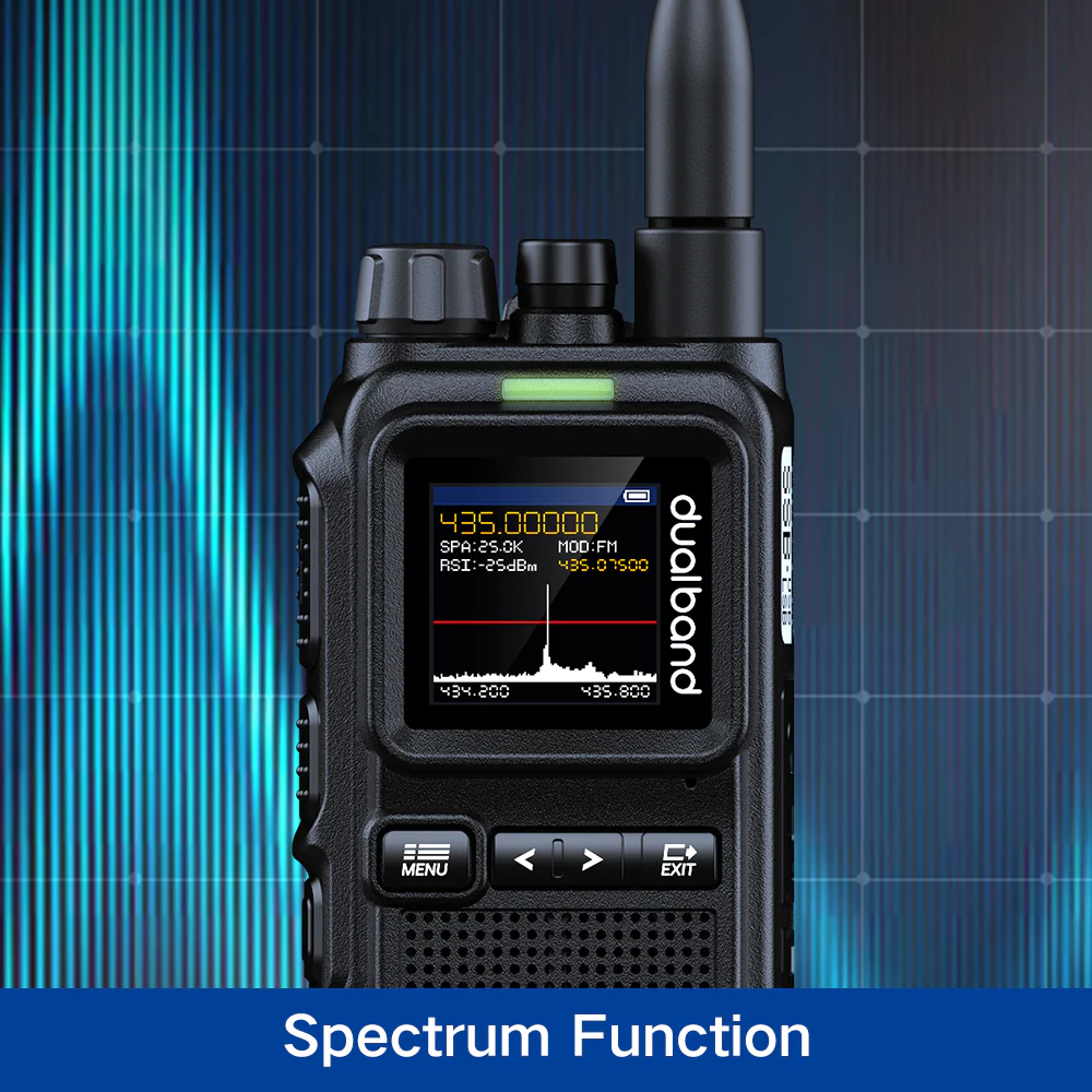SENHAIX SHX-8650 8W UV Dual-Band Emergency Walkie Talkie | Bluetooth APP Programming & SOS Alarm - Image 5