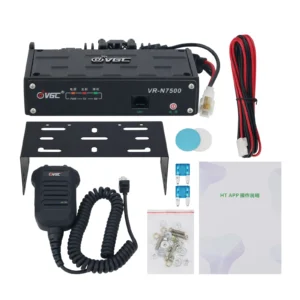 VR-N7500 Dual Band Car Radio | 50W UHF/VHF Analog & Network