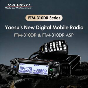 Yaesu FTM-310DR UV Dual Band Digital Car Radio 55W GPS Mobile Transceiver
