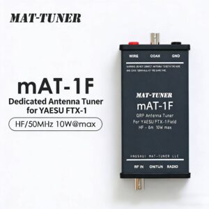 mAT-1F Yaesu FTX-1 Dedicated HF/50MHz 10W Auto Antenna Tuner – Long Wire & 50Ω Antenna Compatible