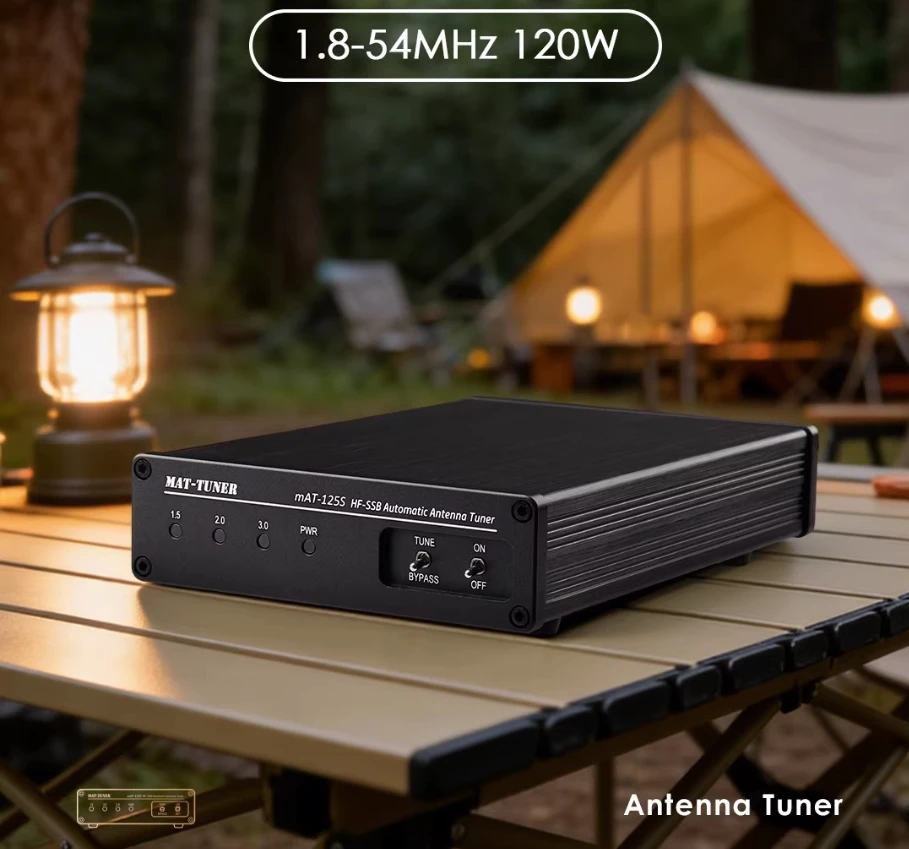 mAT-125S 120W HF Automatic Antenna Tuner for ICOM YAESU KENWOOD | MAT-TUNER