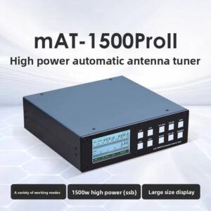mAT-1500ProII High-Power Automatic Antenna Tuner | 1.8-30MHz 1500W SSB, Universal for Yaesu, Icom, Kenwood HF Radios
