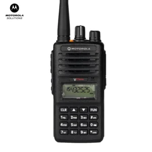 Motorola VZ-18 Handheld Walkie Talkie 128 Channels Manual Frequency Radio