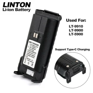 HIGH QUALITY Battery For LINTON LT-9910 LT-9900 LT-5900 Two way  Radio
