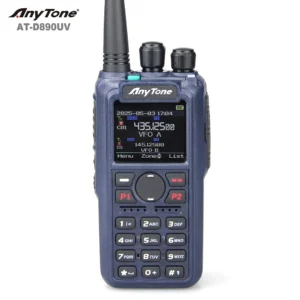 Anytone AT-D890UV Digital DMR and Analog VHF/UHF Walkie Talkie Portable Radio