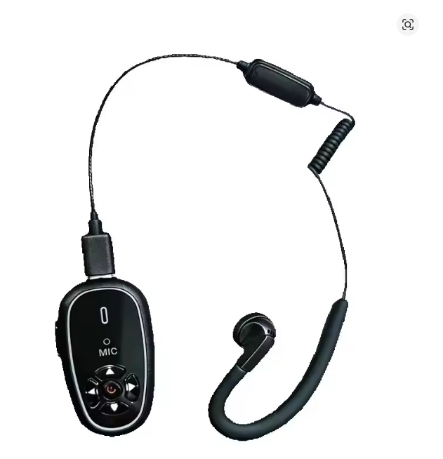 Mini Walkie Talkies Headset AI Voice Control Upgraded
