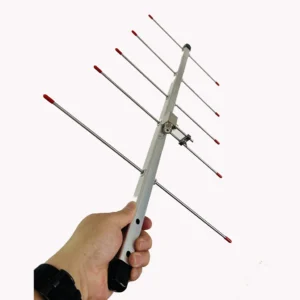 5 Elements UHF Yagi Beam Antenna Adjustable Portable Detachable 420-450MHz 70cm Band for Ham Radio