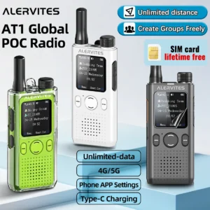 Baofeng AT1 Global POC Radio - Unlimited Range 4G/5G Walkie Talkie with Lifetime Free Data & Free Shipping